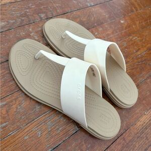 Crocs Women’s Cream Sandals